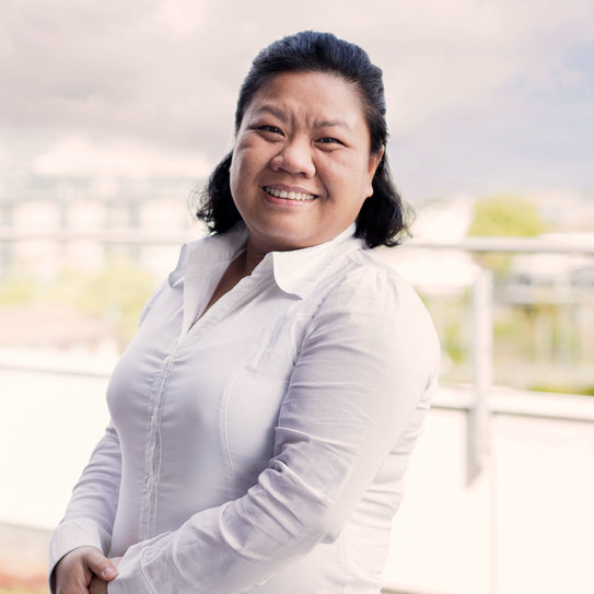 Frau An Dinh Porträt Frau An Dinh