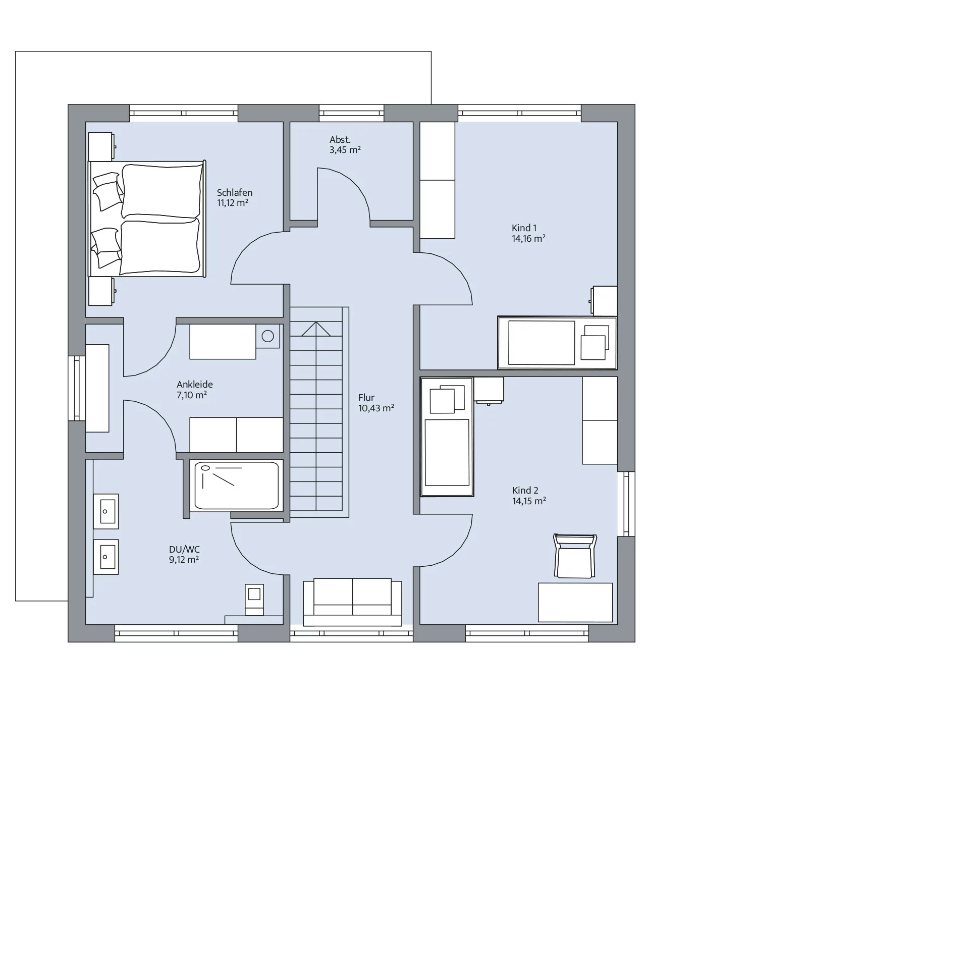 Haus Ückerroth Grundriss